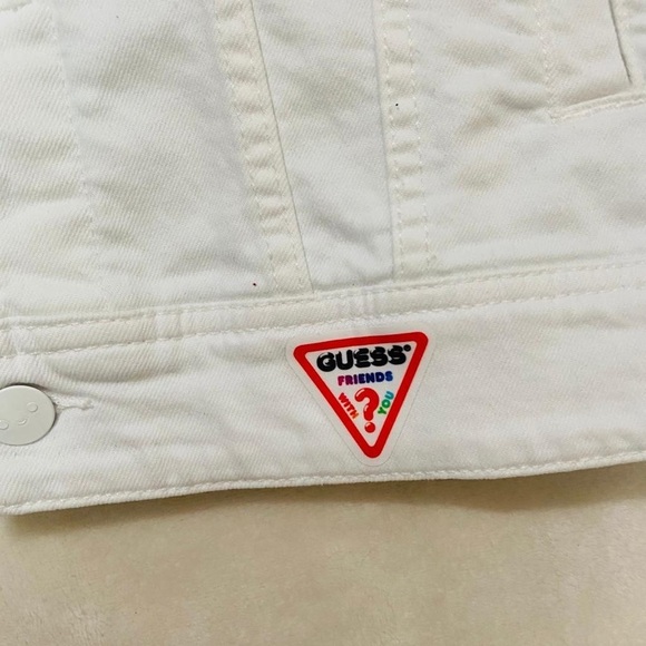 Guess denim jacket special edition 
Friends with you collab edition - Picture 6 of 6